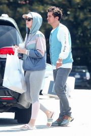 Katy Perry and Orlando Bloom - Leaves the market in Los Angeles