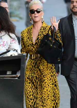 Katy Perry - Arriving at Jimmy Kimmel Live! in LA