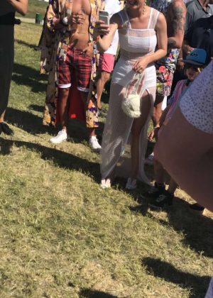 Katy Perry at her Easter Sunday Coachella Brunch in Thermal