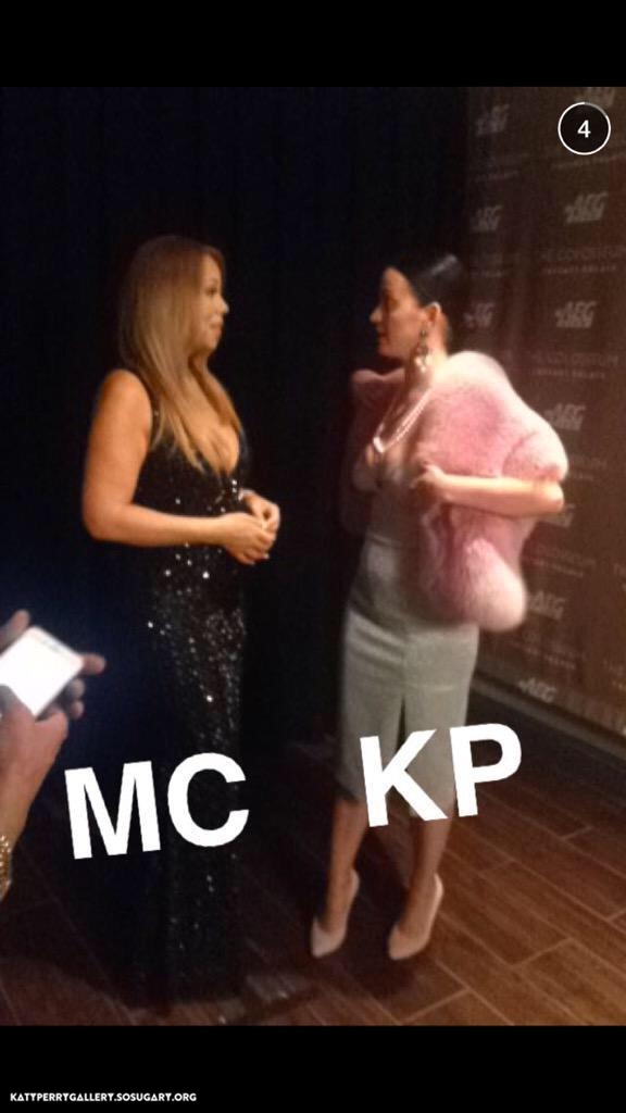 Katy Perry 2015 : Katy Perry: Attending Mariah Carey Concert -01