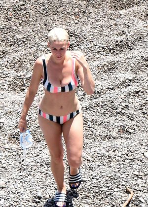Katy Perry in Bikini on the Amalfi Coast in Italy