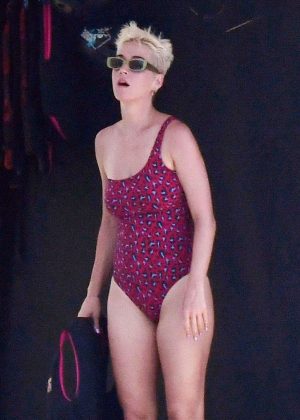 Katy Perry in Swimsuit in Capri