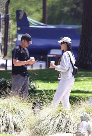 Katy Perry - Seen At The Park In Beverly Hills