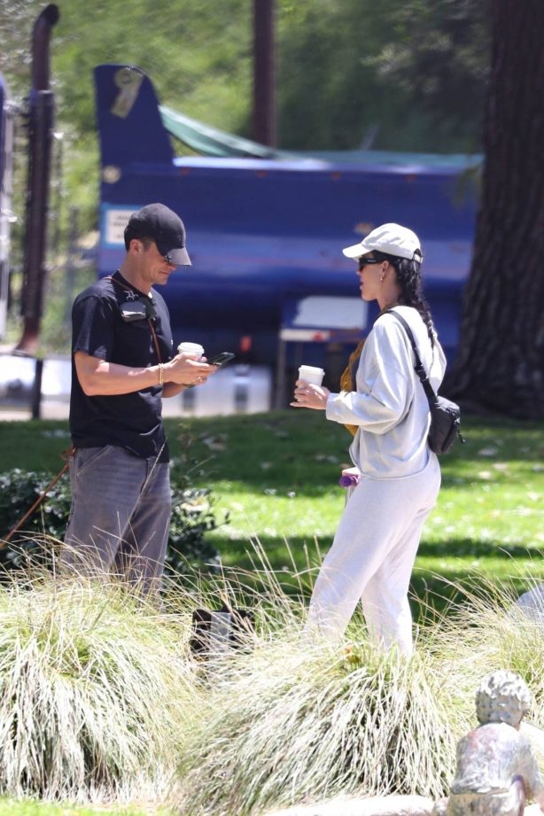 Katy Perry - Seen At The Park In Beverly Hills