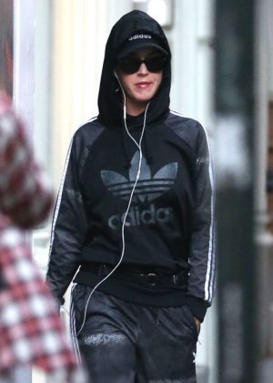 Katy Perry - Shopping at an Adidas Store in New York City