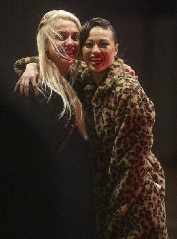 Katya Jones - With Amiee Fuller at the Strictly Come Dancing Afterparty in Blackpool