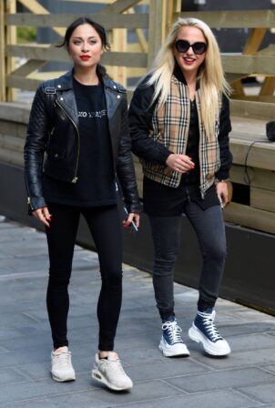 Katya Jones - With Amy Fuller leaving Evelyn's House Of Hair and Beauty in Manchester