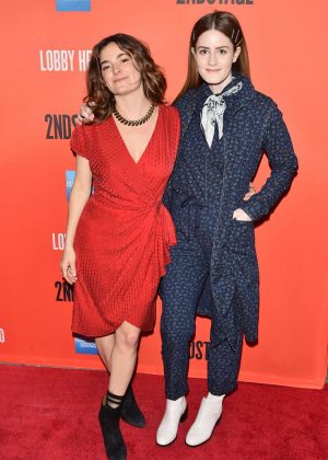 Kayla Foster and Jamie Neumann - 'Lobby Hero' Broadway Play Opening Night in NYC