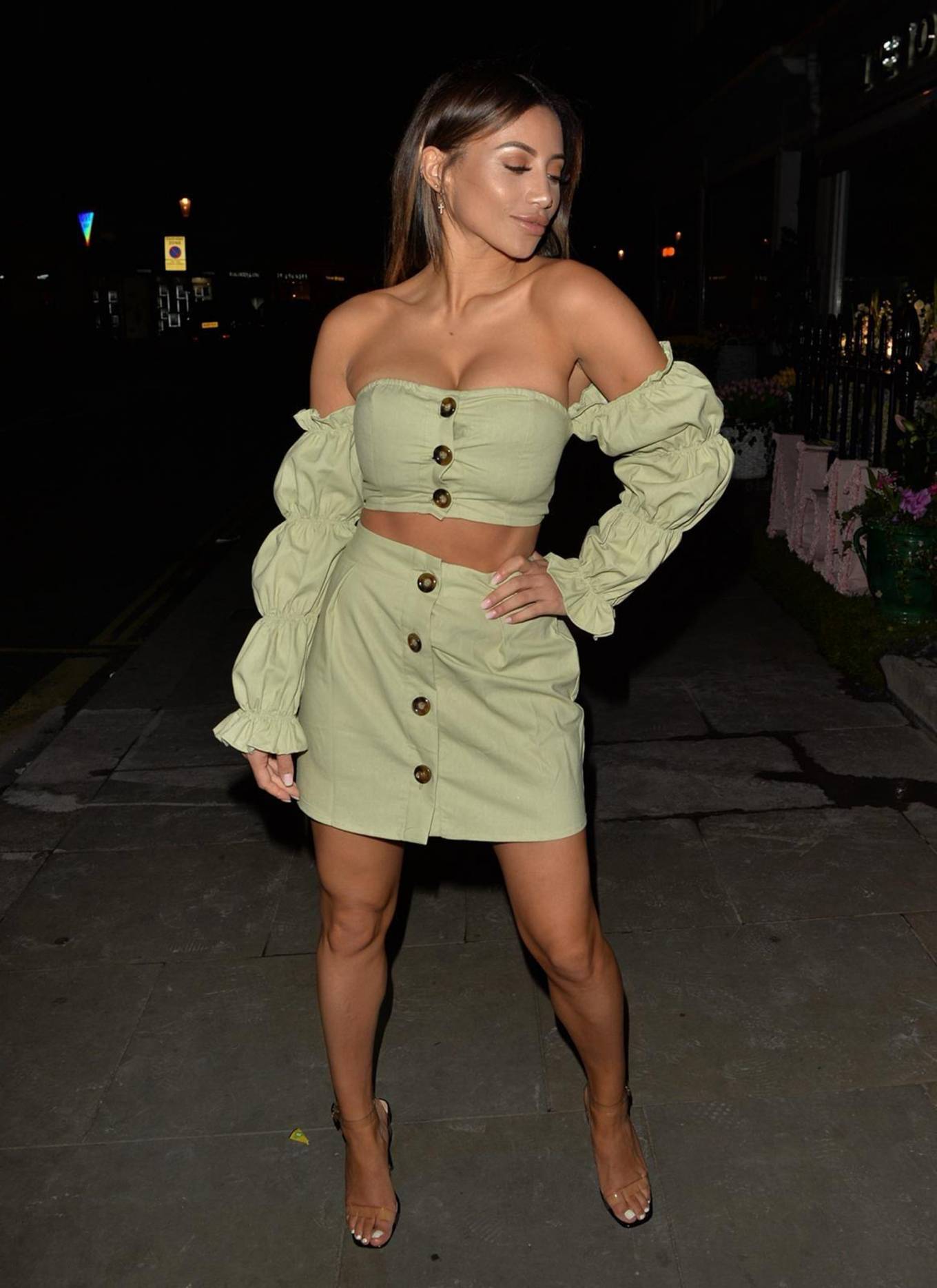 Kayleigh Morris 2020 : Kayleigh Morris – Looking chic while night out in London-08