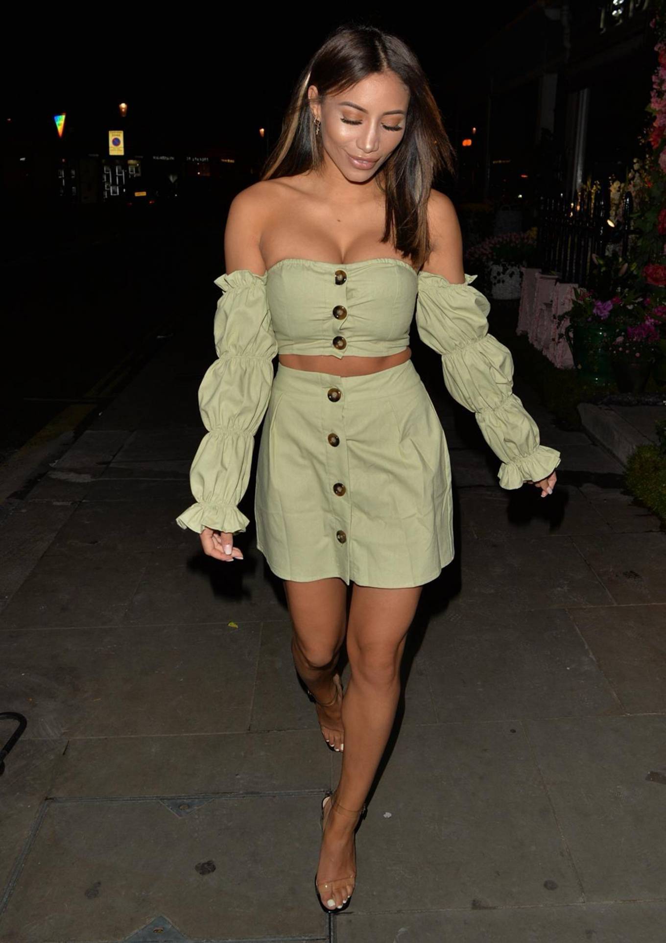 Kayleigh Morris 2020 : Kayleigh Morris – Looking chic while night out in London-13