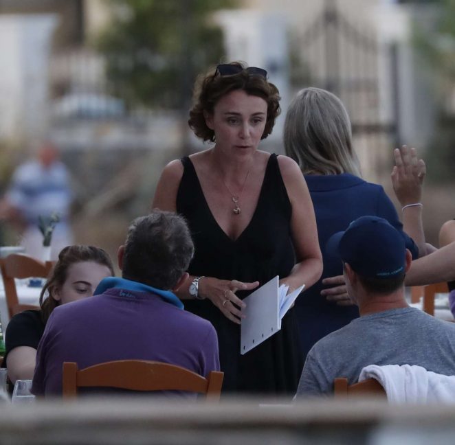 Keeley Hawes - Out in Corfu