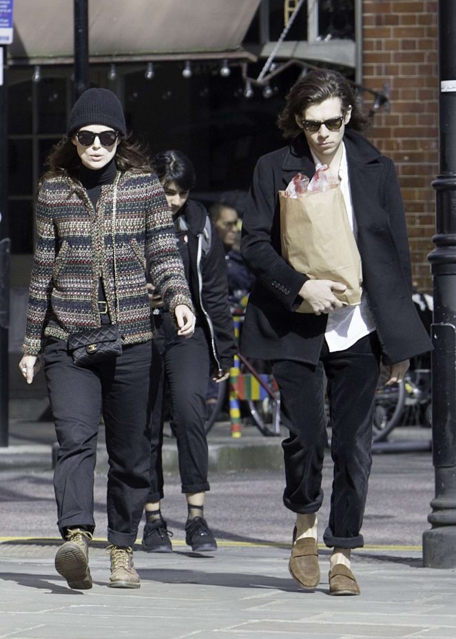 Keira Knightley and James Righton Out in London