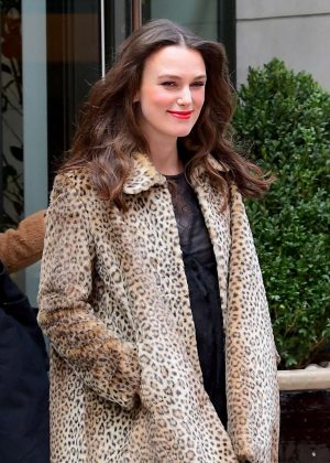 Keira Knightley - Leaving her hotel in New York City