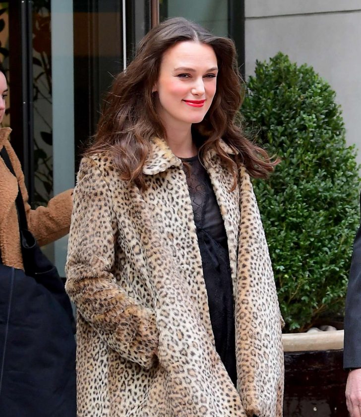Keira Knightley - Leaving her hotel in New York City