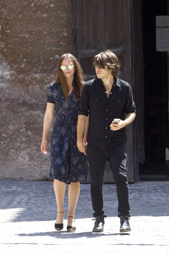 Keira Knightley - Out and about in Rome