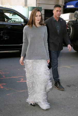 Keira Knightley - Stepping out in New York City