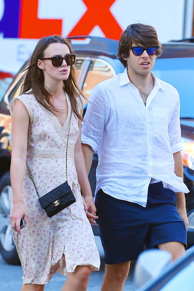 Keira Knightley With James Righton Out in NYC