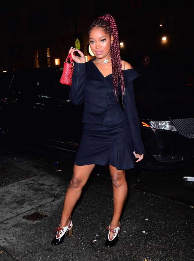 Keke Palmer - Arriving at Up and Down Nightclub in New York City