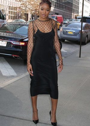 Keke Palmer - Leaving the 'Harry' talk show in NYC