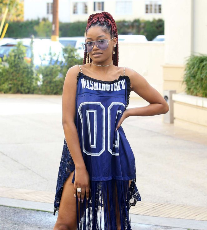 Keke Palmer out and about in Los Angeles