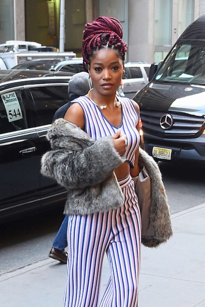 Keke Palmer out and about in New York