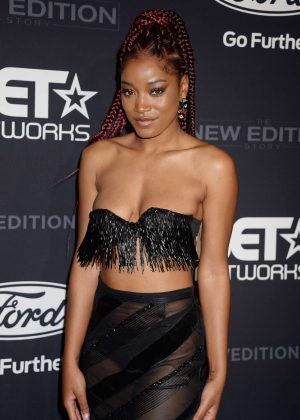 Keke Palmer - 'The New Edition Story' Premiere in Los Angeles
