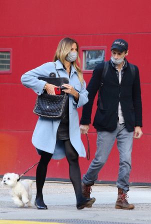 Kelly Bensimon - Out with boyfriend Nick Stefanov in New York