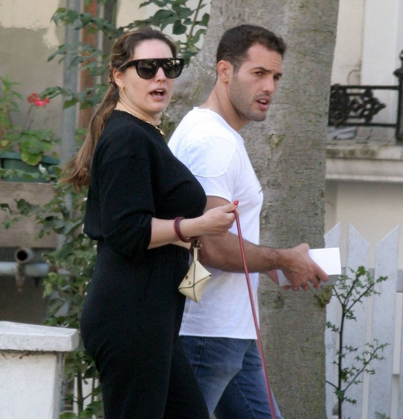 Kelly Brook with boyfriend Jeremy Parisi - Out in Hampstead
