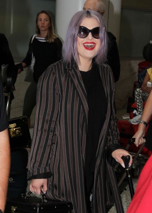Kelly Osborne at Sydney Airport