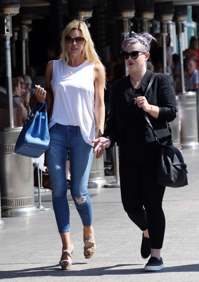 Kelly Osbourne and Sophie Monk out in Sydney