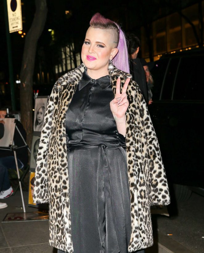 Kelly Osbourne - Leaves 'Late Night with Seth Meyers' in New York