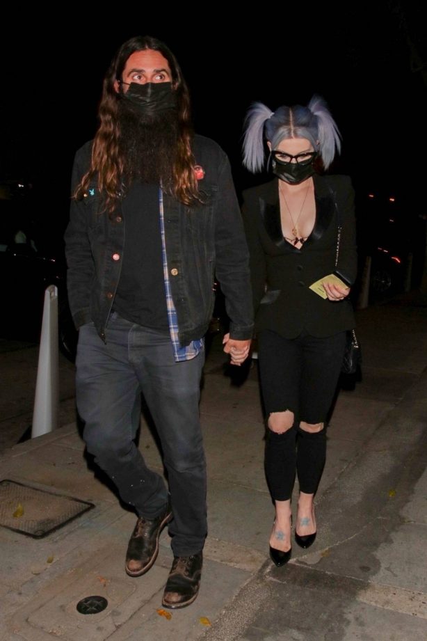 Kelly Osbourne - out for dinner with her boyfriend Erik Bragg at Craig’s in West Hollywood