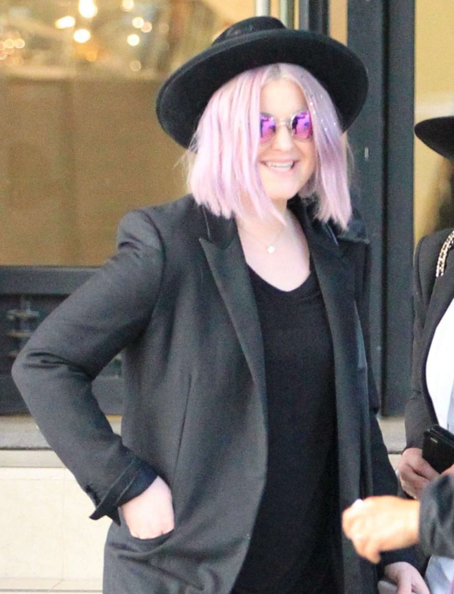Kelly Osbourne Shopping at Barney's in Beverly Hills