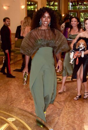 Kelly Rowland - Arriving for an Emmys event at the Taglyan Complex in Hollywood