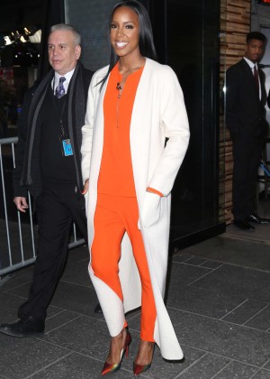 Kelly Rowland at 'Good Morning America' in New York