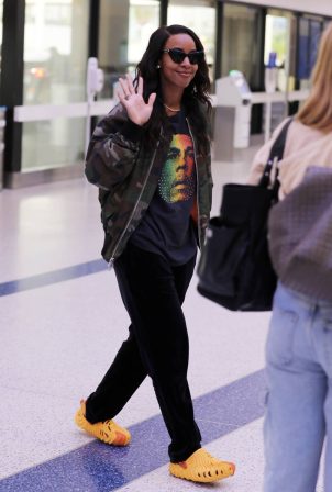 Kelly Rowland - Departs Los Angeles