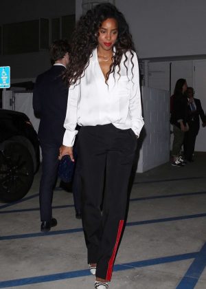 Kelly Rowland - Leaving The Virgil Abloh Off White Gallery Event in Beverly Hills