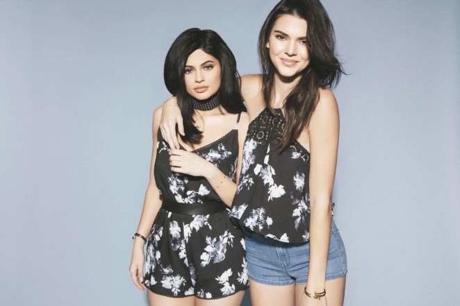 Kendall and Kylie Jenner - Pacsun Summer Collection 2016