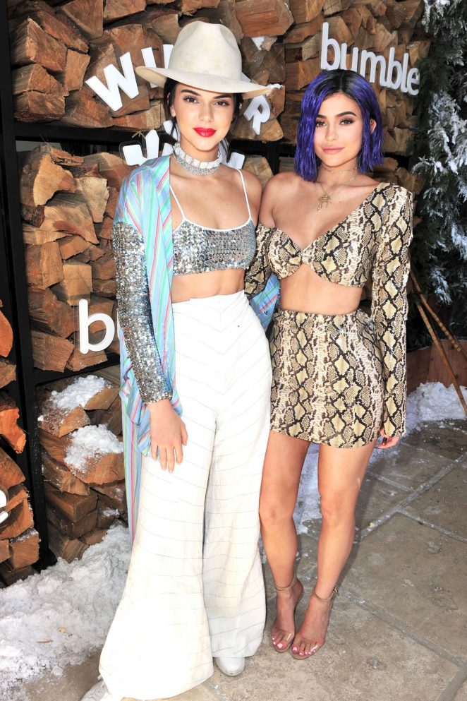 Kendall and Kylie Jenner - Winter Bumbleland in Rancho Mirage