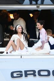 Kendall Jenner and Bella Hadid - On David Grutman's yacht in Miami