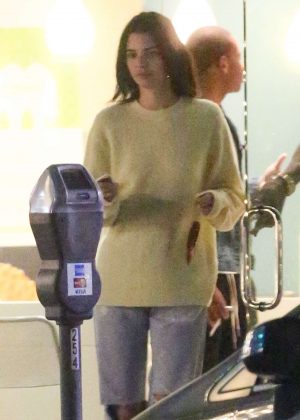 Kendall Jenner and Ben Simmons - Leaves a sushi dinner in Beverly Hills
