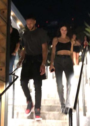 Kendall Jenner and Ben Simmons - Leaving Javier's Restaurant in West Hollywood