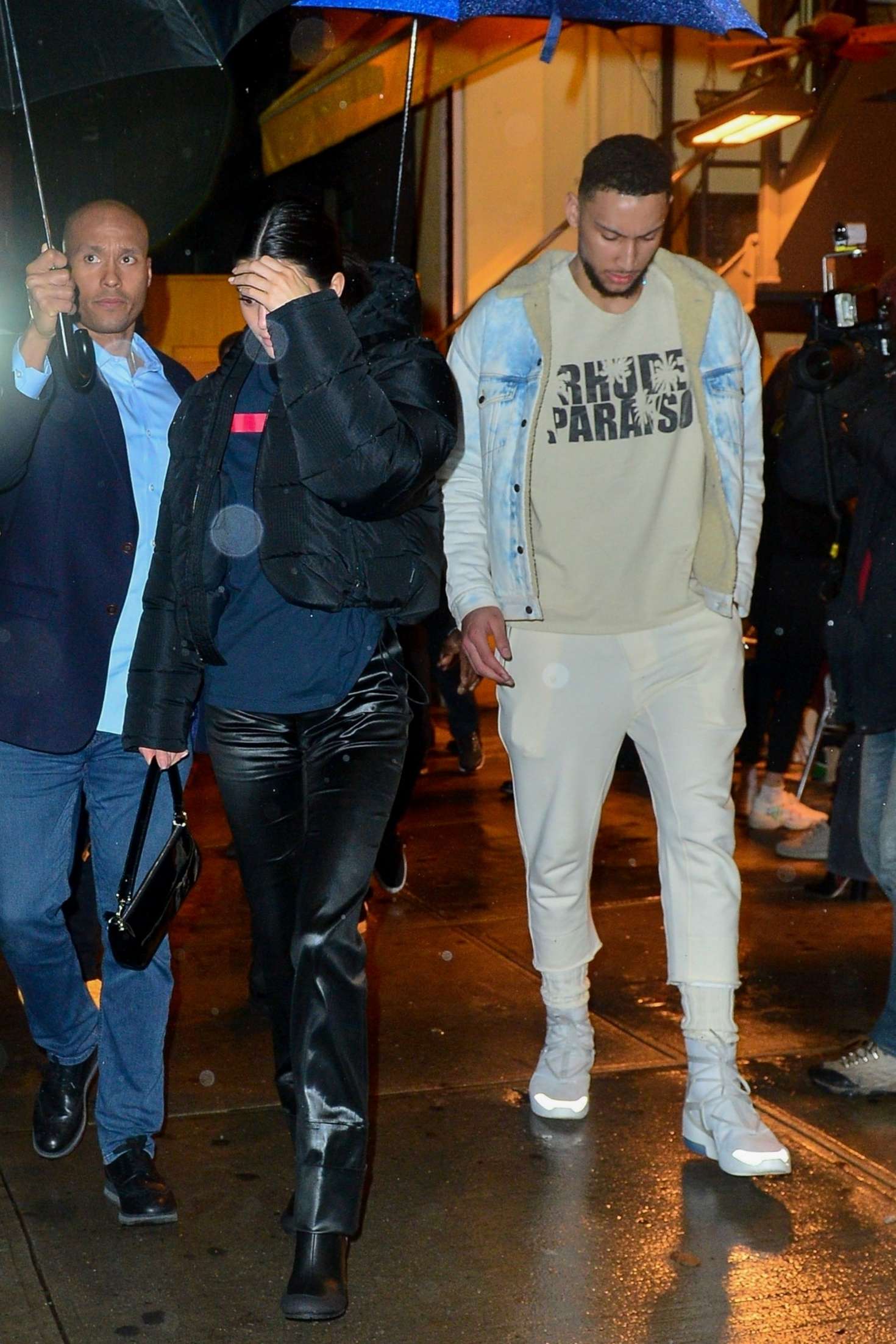 Kendall Jenner and Ben Simmons â€“ Leaving the Mercer Hotel