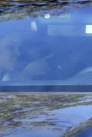 Kendall Jenner and Hailey Bieber - Spotted driving together after Pilates class in Los Angeles