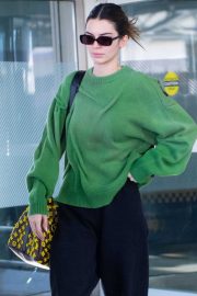 Kendall Jenner - Arrives at JFK airport in New York