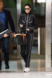 Kendall Jenner - Arrives at JFK Airport in NYC