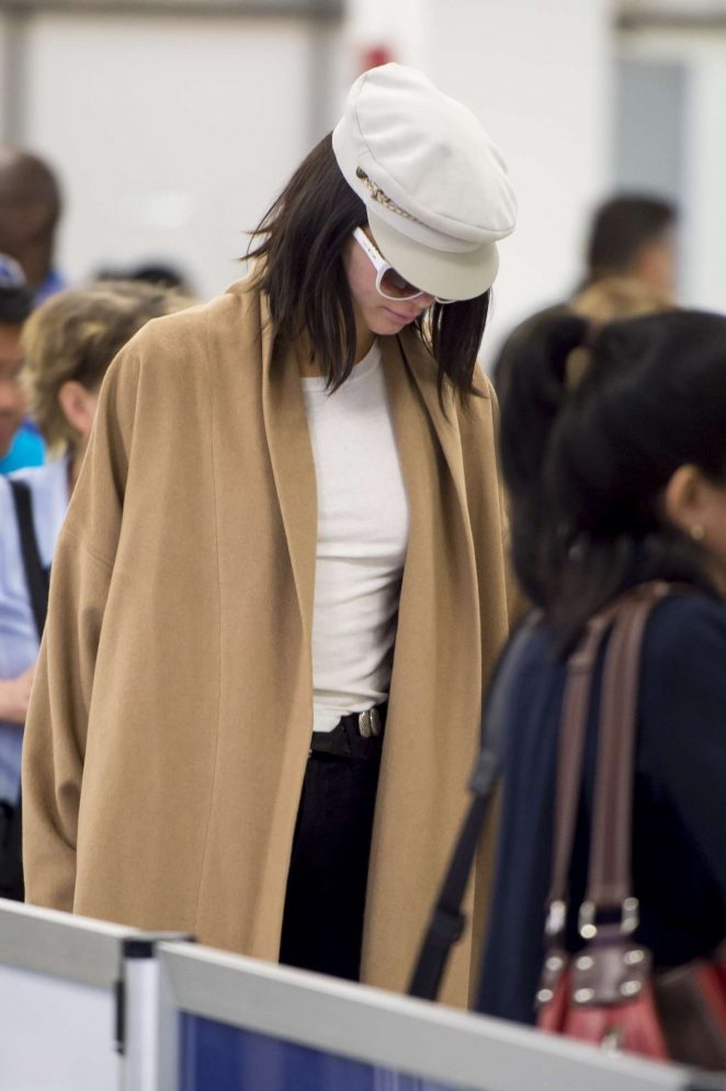 Kendall Jenner at Airport in Miami