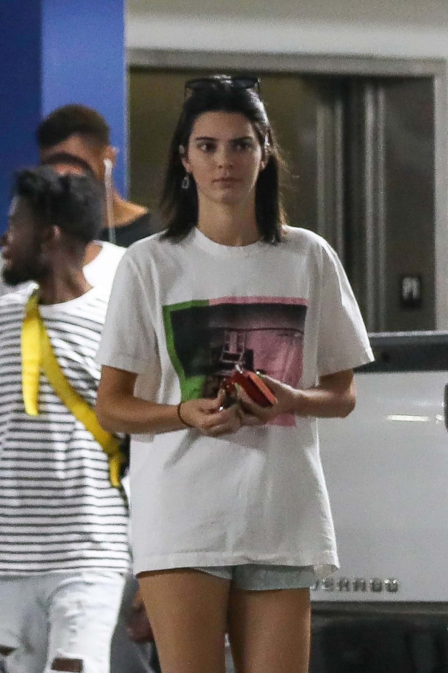 Kendall Jenner at Best Buy in West Hollywood | GotCeleb