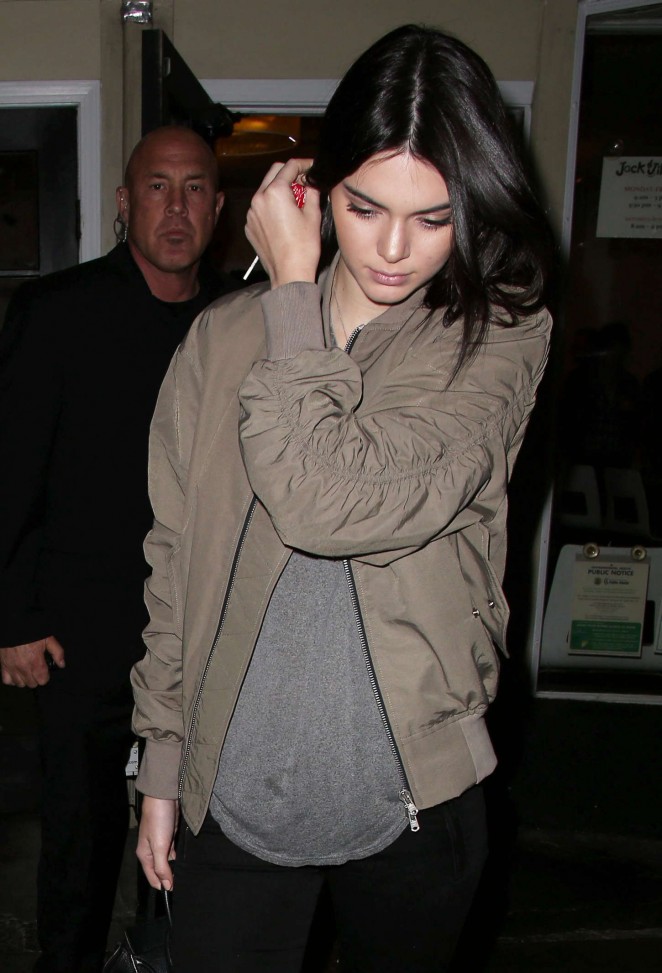 Kendall Jenner at Jack N' Jill's Too in Los Angeles
