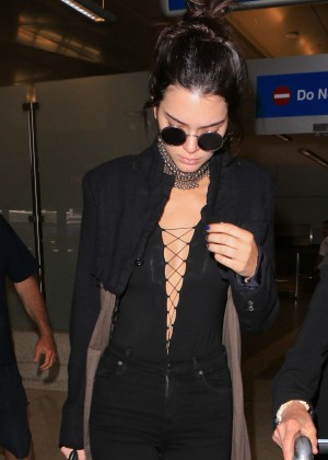 Kendall Jenner at LAX Airport in Los Angeles